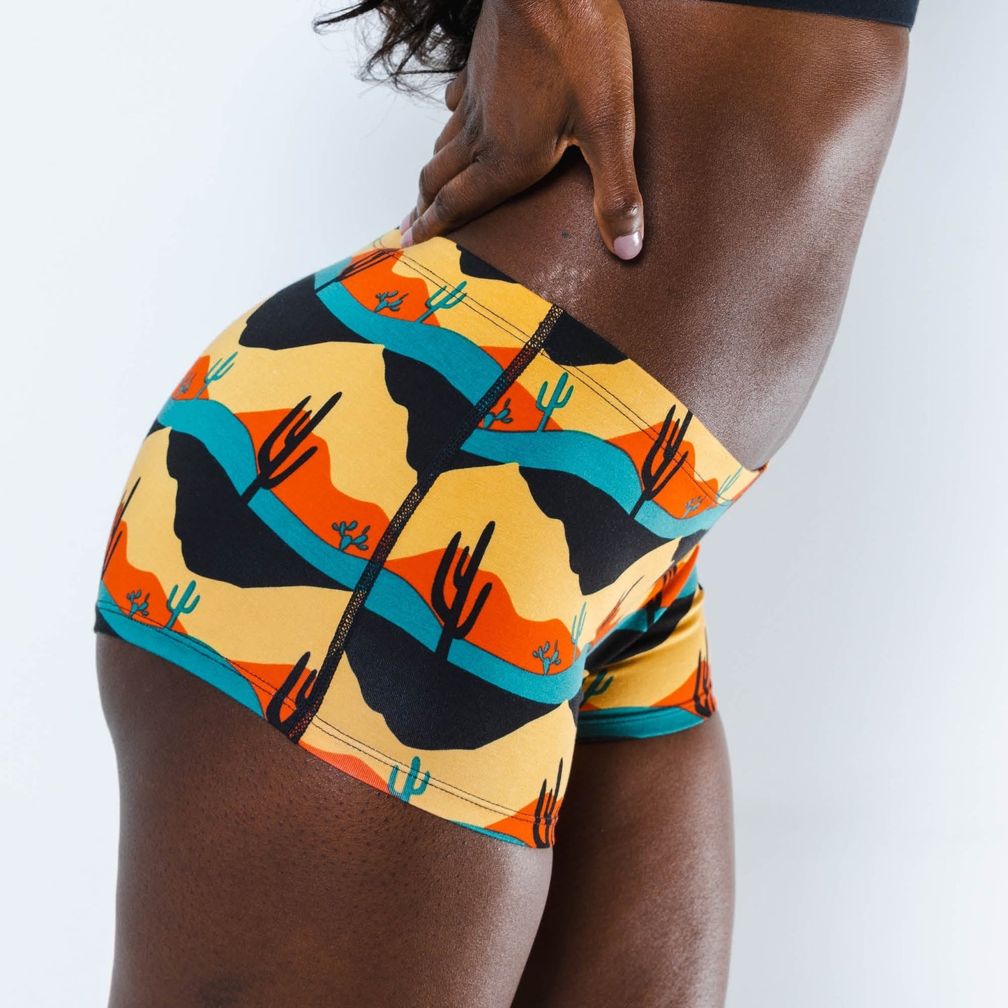 The Arizona Dawn | Desert Scene Modal Boyshort Underwear