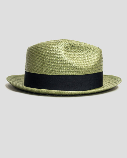 Tienda Ranch Straw Tienda Bikary Fedora - Avocado[Fast shipping and box packing]