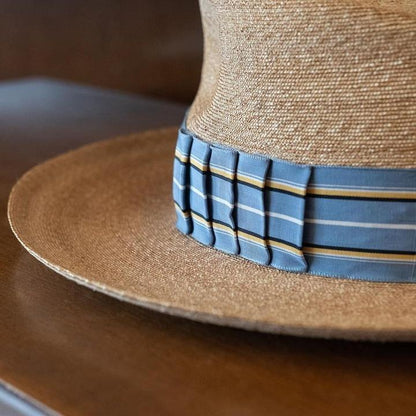 Regal Edge Straw Fedora Hat