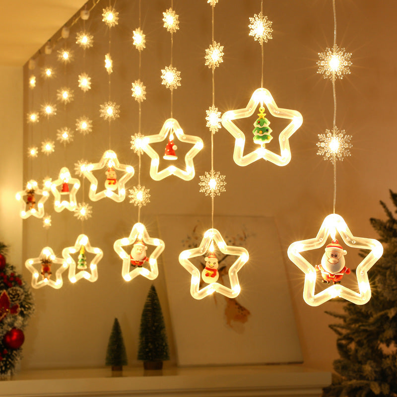 Christmas LED Star String Lights Ambient Lights