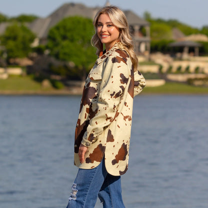 Desperado Cow Print Jacket