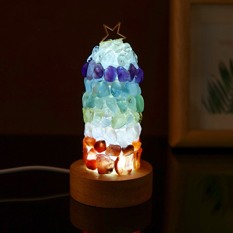 Christmas Crystal Night Light