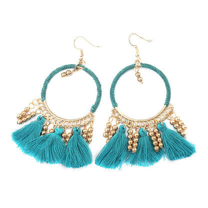 Women's Ethnic Style Tassel Earrings