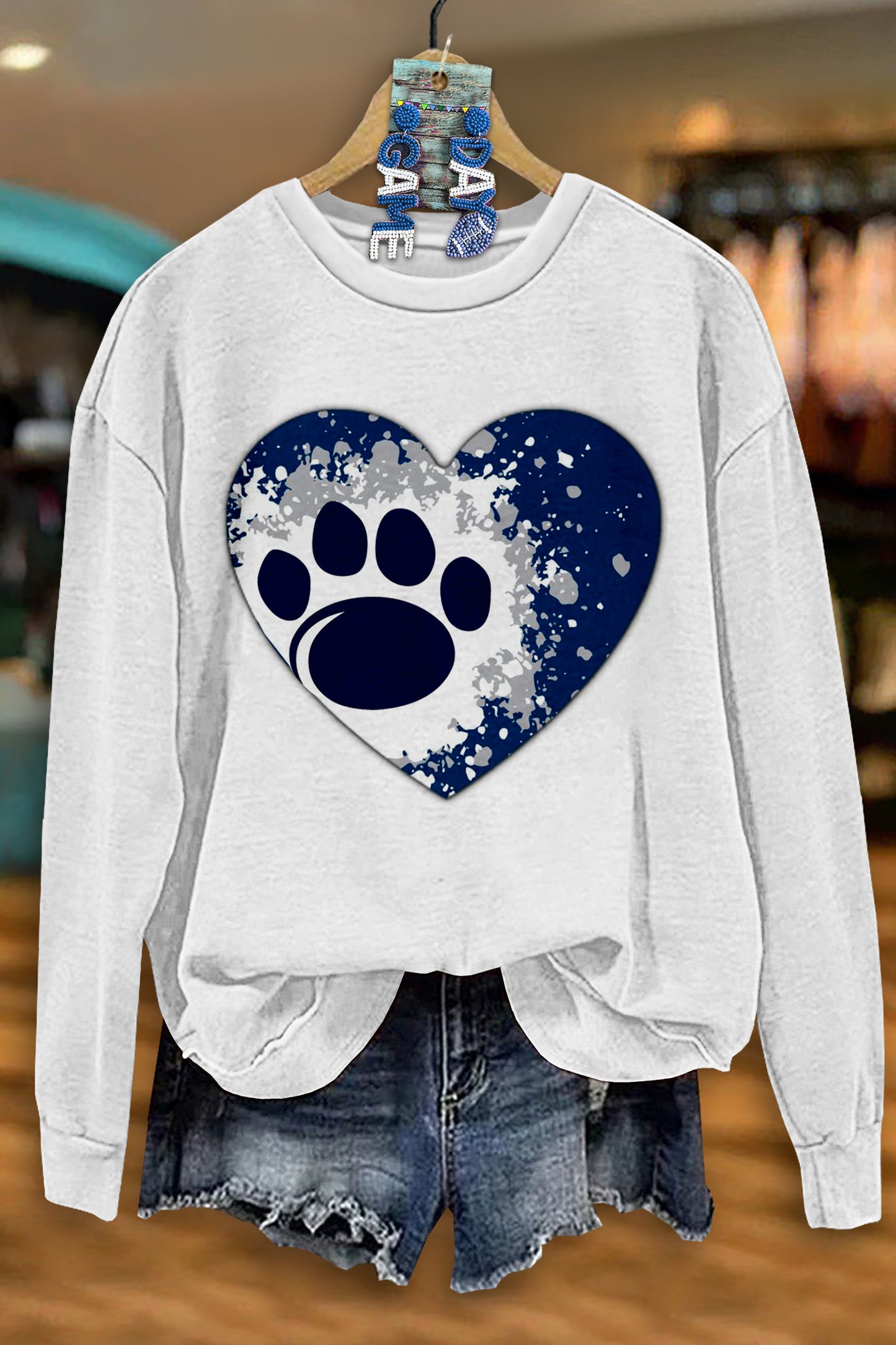 Pennsylvania State University Print Sweatshirt