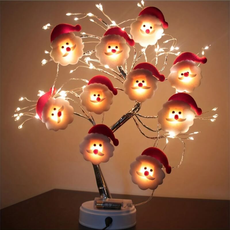 LED Christmas Snowman String Lights