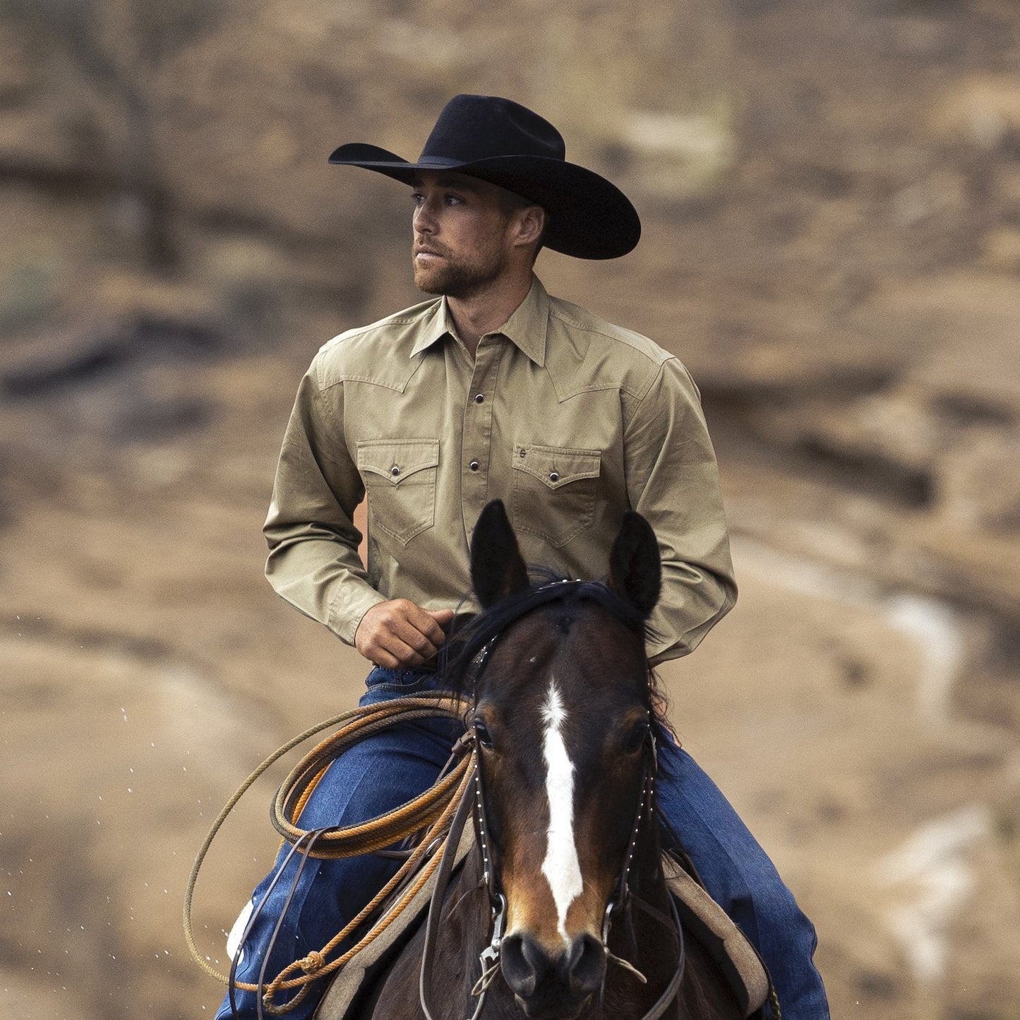 Open Road Skyline Wool Felt Cowboy Hat