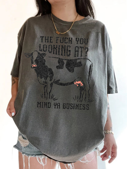 The F**k You Looking At? Mind Ya Business T-Shirt