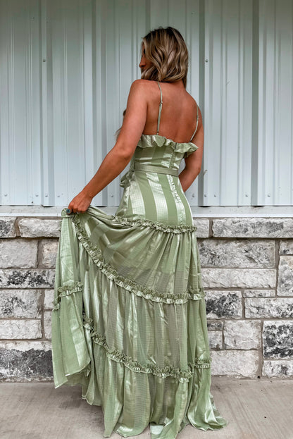 Sage Garden Maxi Dress