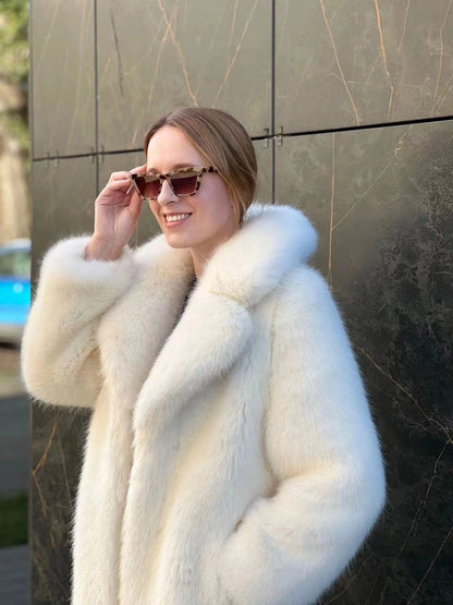 Evelina Luxe Faux Fur Coat