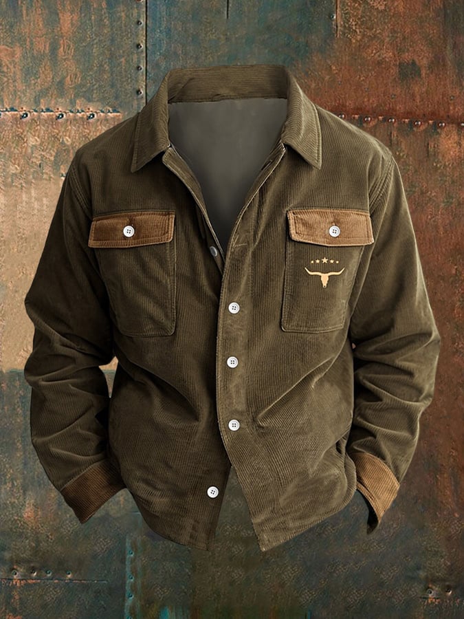 Mens Vintage Western Jacket