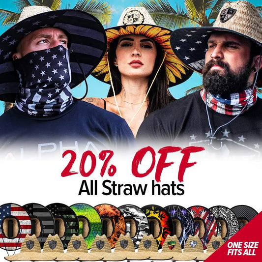 20% OFF STRAW HATS