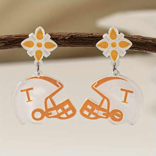 Classic Gameday Helmet Earrings