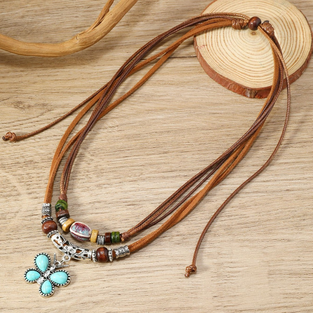 Women's Bohemian Butterfly Necklace