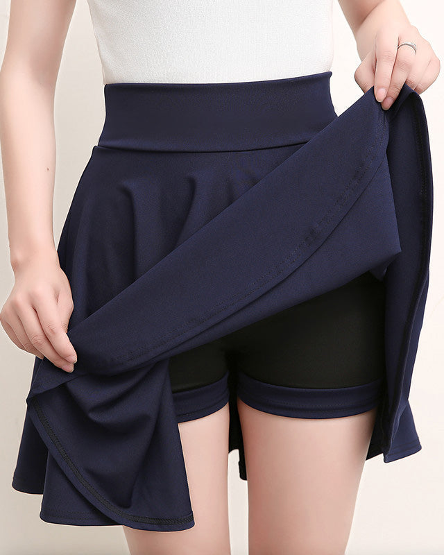 A-Line Pleated Skirt