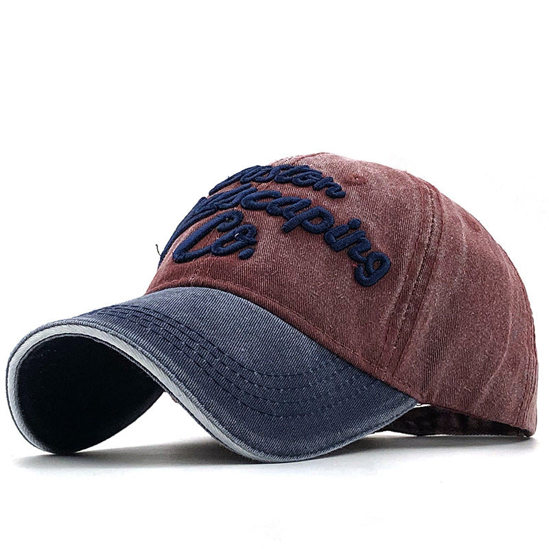 Men & Women Baseball Cap/Alphabet Print Outdoor Fitted Hat