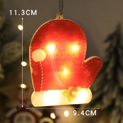 Christmas Creative Window Decoration Hanging Lights