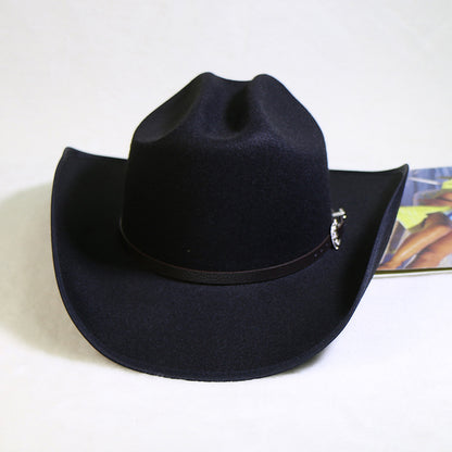 Clearance Sale-New Western Hat - The Ultimate Accessory for Adventure Seekers-Black