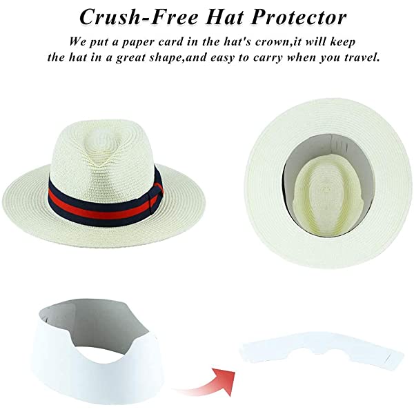 Panama Straw Hats for Men & Women (two Bands)[Fast shipping and box packing]