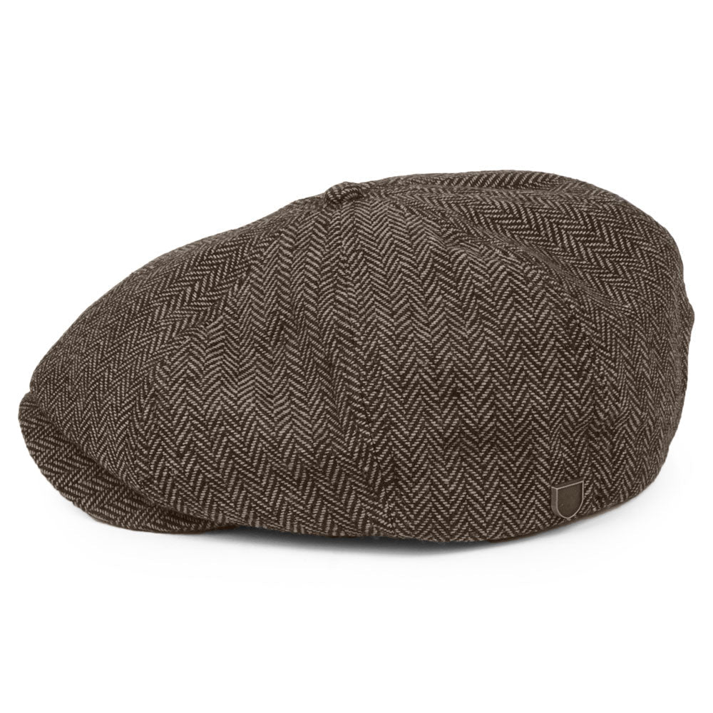 THE PEAKED BOY CAP-Brown