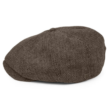 THE PEAKED BOY CAP-Brown