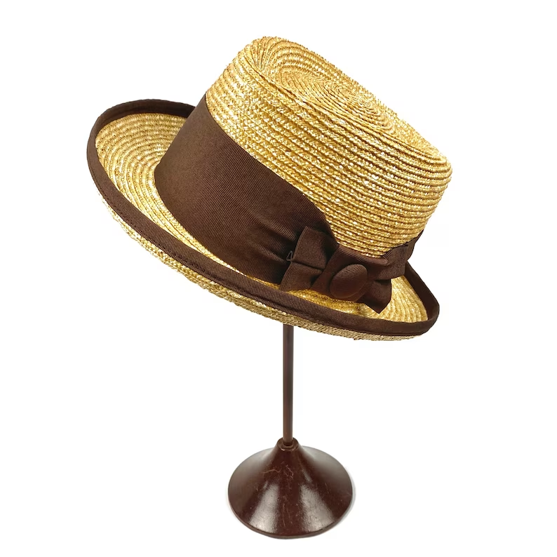 Hercule Poirot’s homburg straw hat