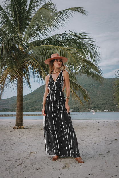 Goddess Tie Dye Dress/Bohemian Long Skirt