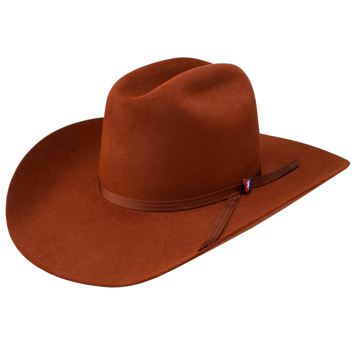 Cattleman's Charm Rust Felt Cowboy Hat