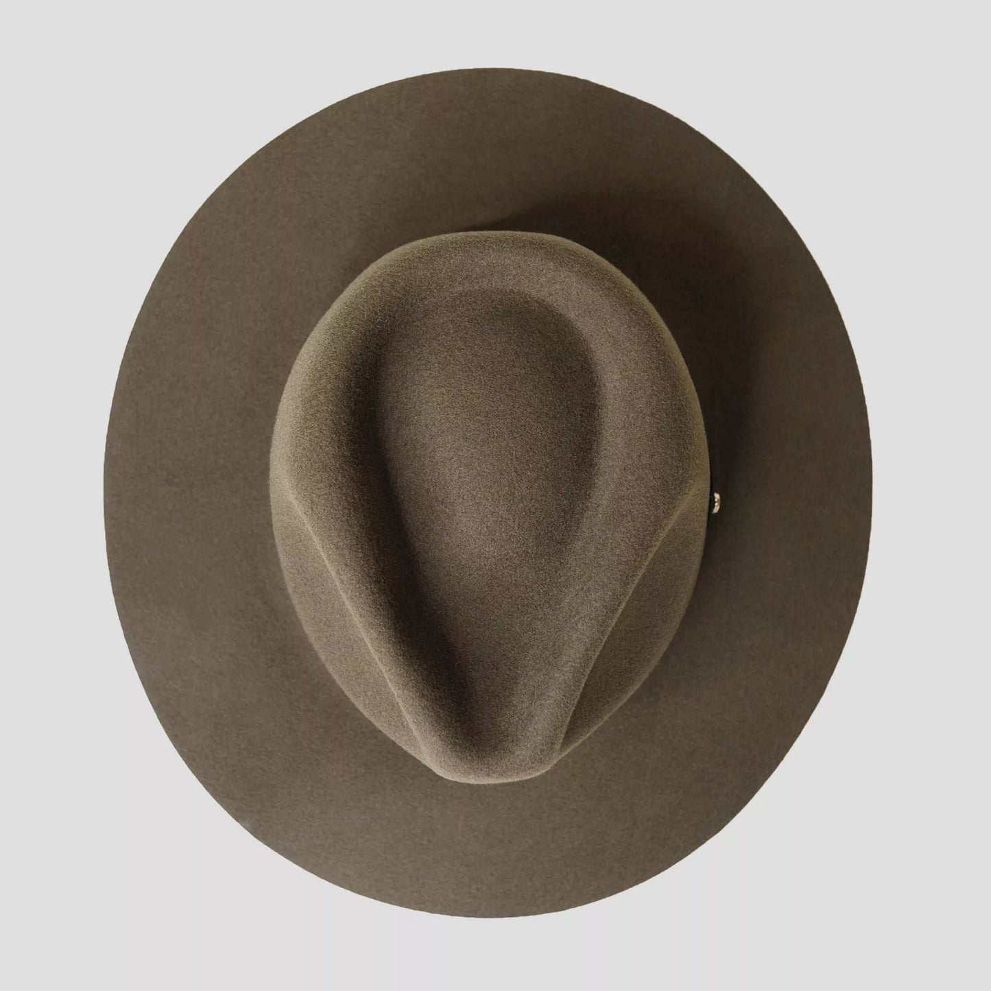 Griffin Fedora–Dark Olive[Fast shipping and box packing]