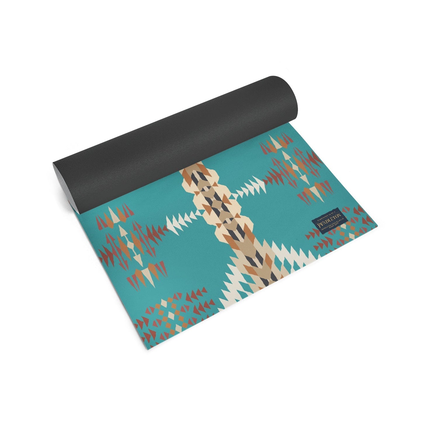 Ascend Yoga Mat Pendleton Rancho Arroyo Turquoise Mat by Yune Yoga