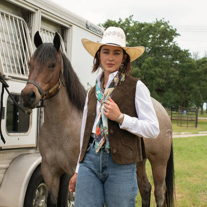 Broken Spoke Silk Scarf choice of sizes