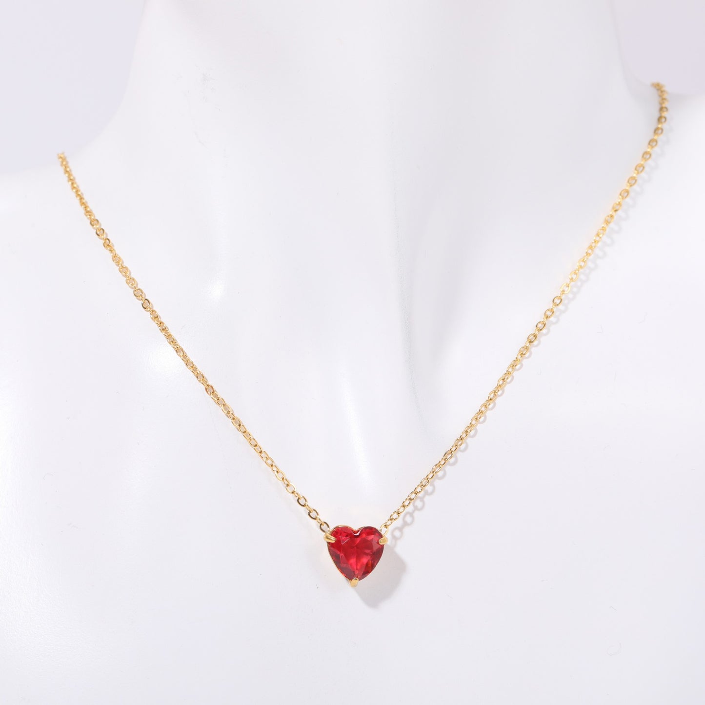 Women's Birthday Love Crystal Pendant Necklace