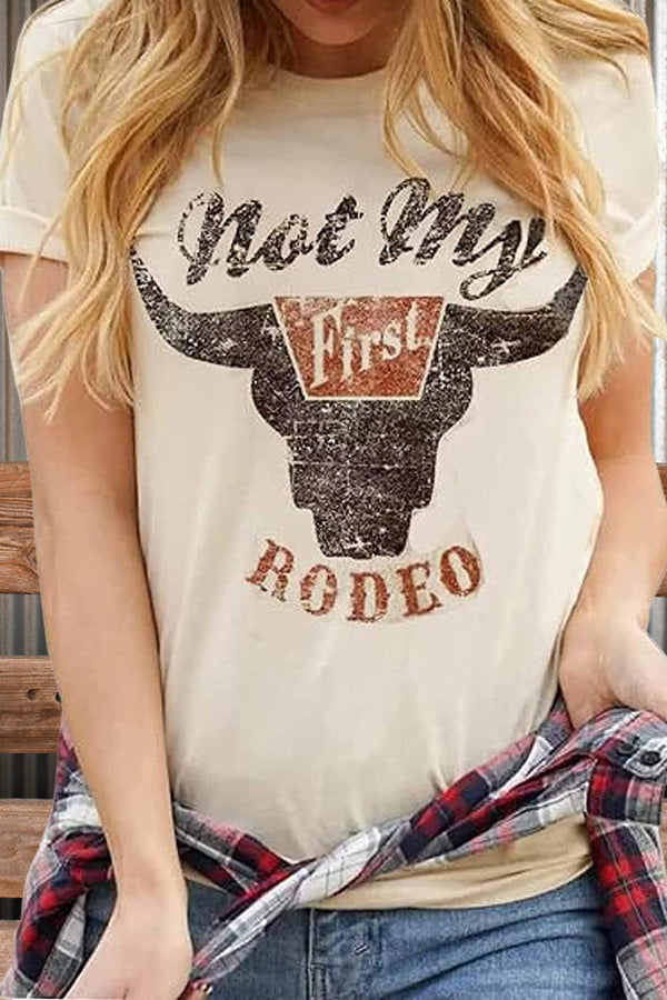 Casual Cowboy Rodeo T-shirt