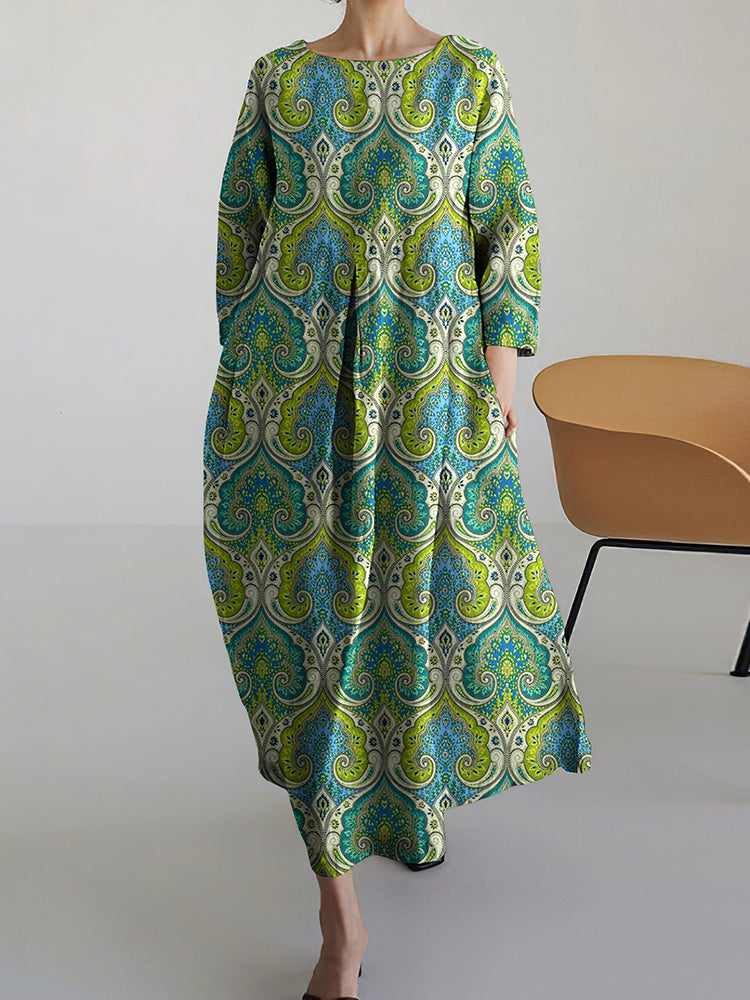 Paisley Pattern Women's Dress