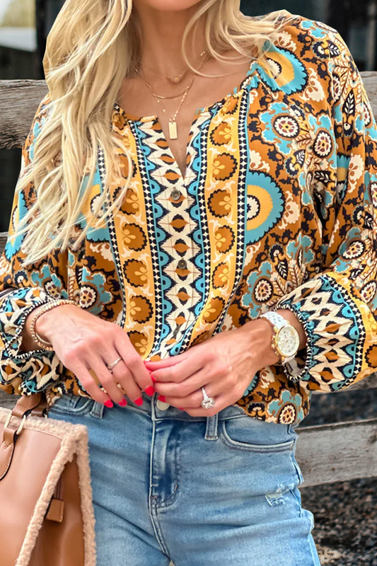 Women's Western Bohemian Tops