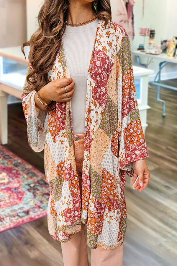 Beach Vacation Bohemian Cardigan