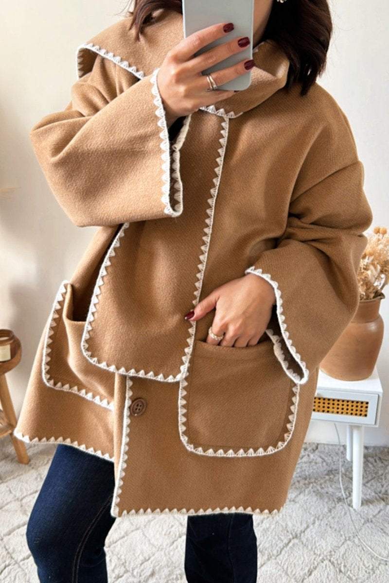 Women's Casual Solid Long Sleeve Jacket