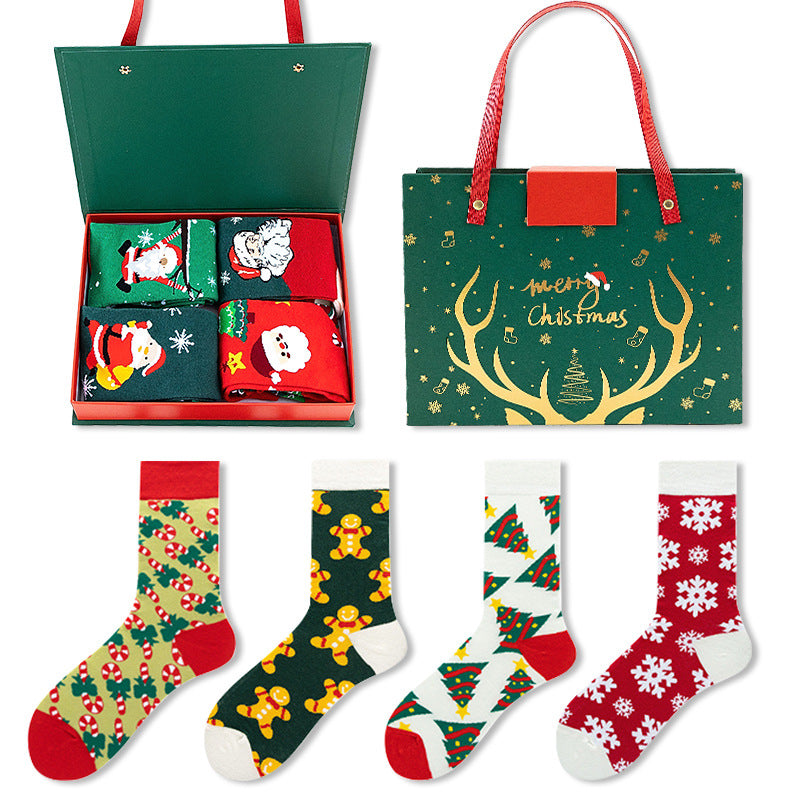 Christmas Gift Socks Gift Box