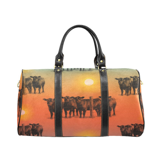 Sunset Cattle Ranch Small Travel Bag