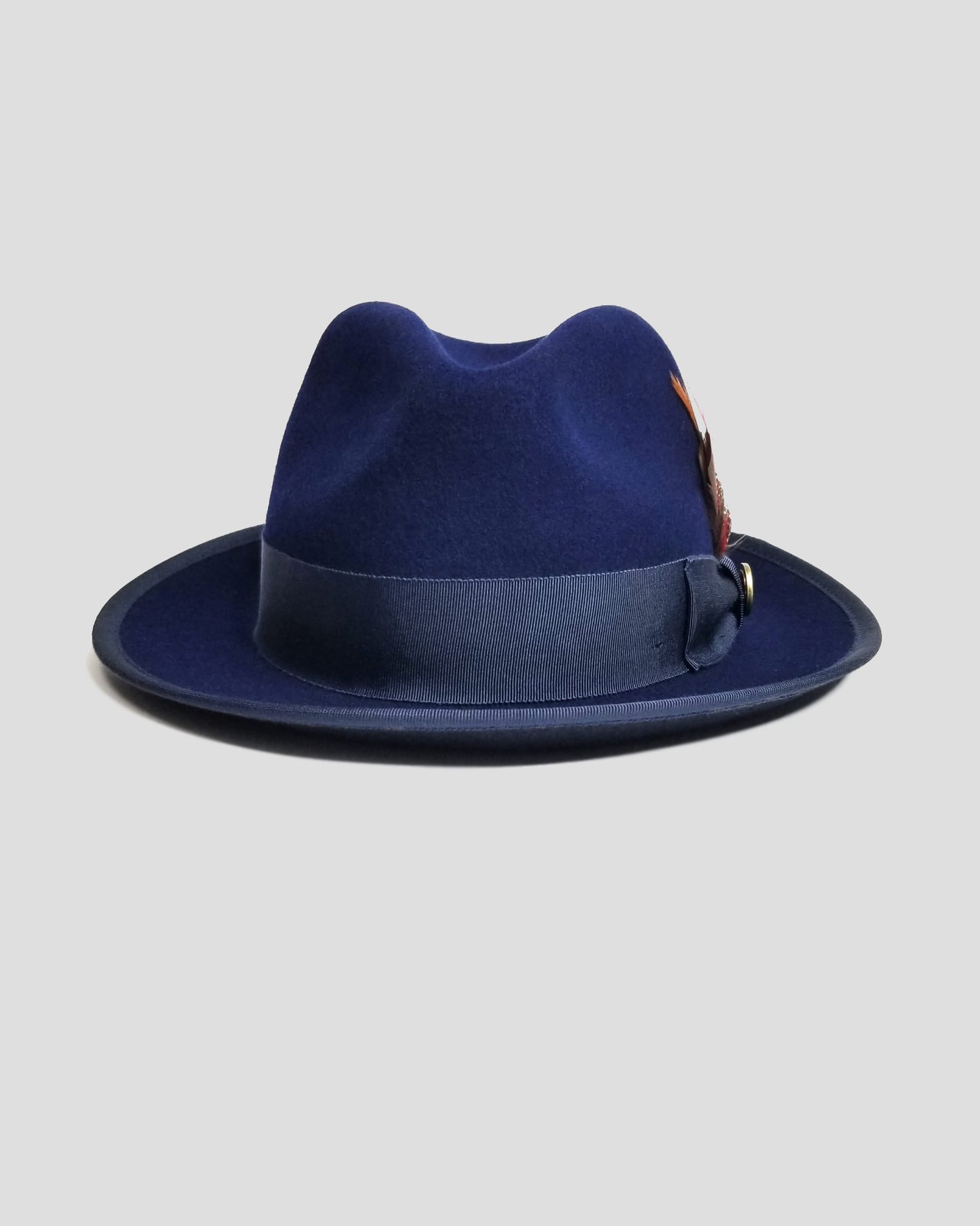 Bikary Fedora – Navy [Fast shipping and box packing]