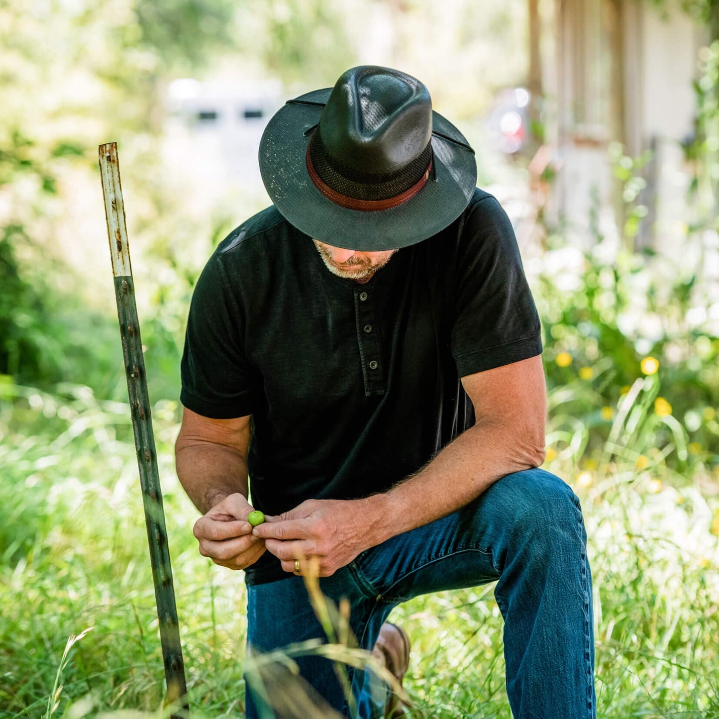 Milan - Mens Straw Fedora Hat