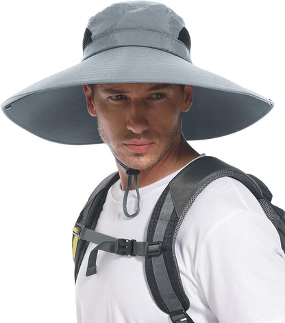 Men & Women Ultra Wide Brim hat UPF50+ Waterproof Sun hat