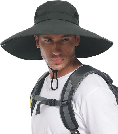 Men & Women Ultra Wide Brim hat UPF50+ Waterproof Sun hat