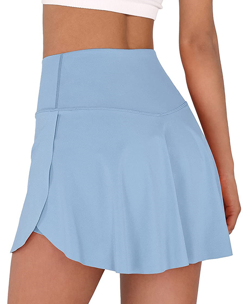 Quick Dry Fitness Workout Culottes Skirt