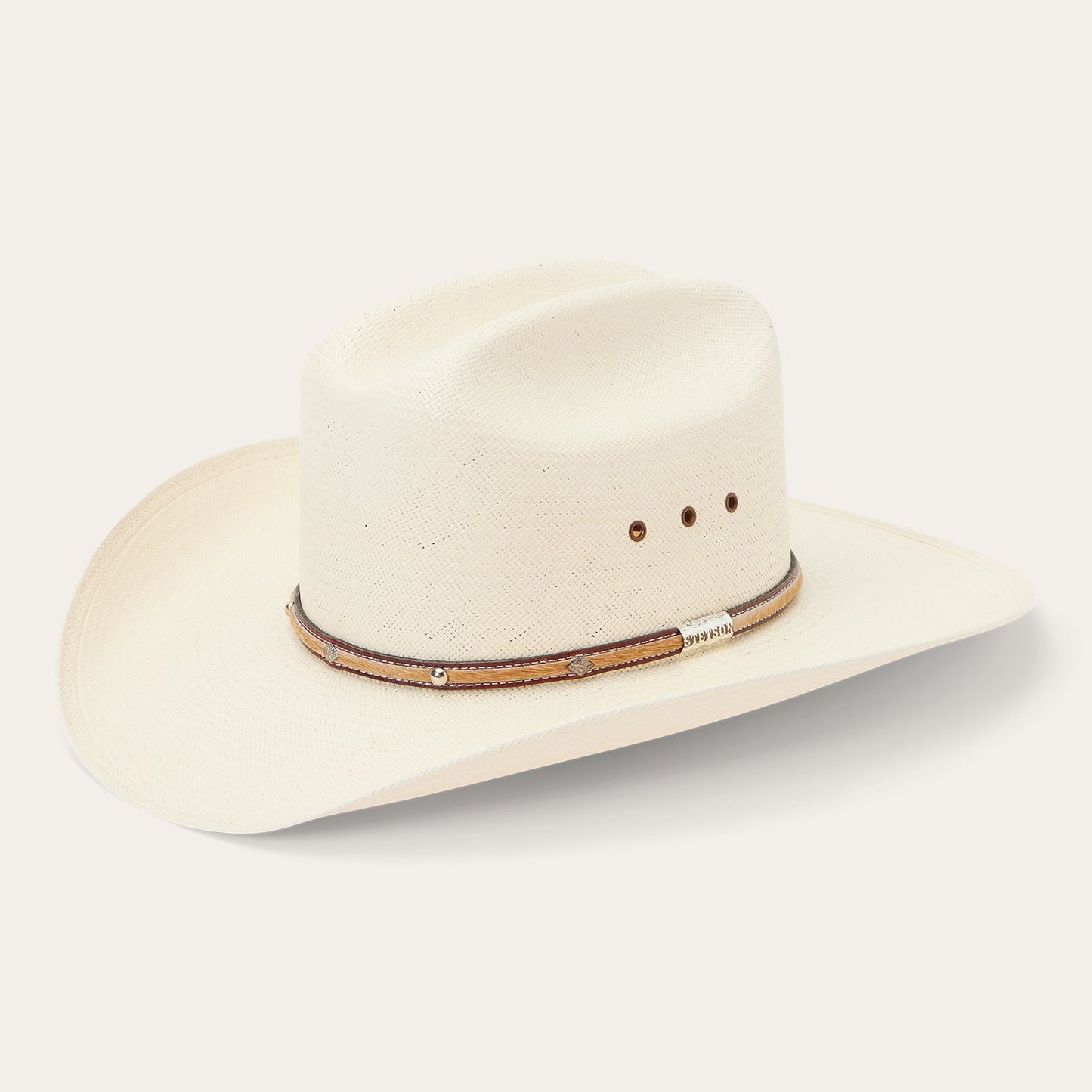 Angus 10X Straw Cowboy Hat