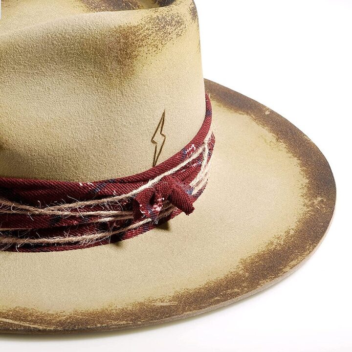 [New Upgrade]Burning Lightning Fedora [Free shipping and box packing]