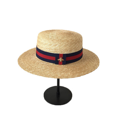 STRAW HONEYBEE – Boater Hats