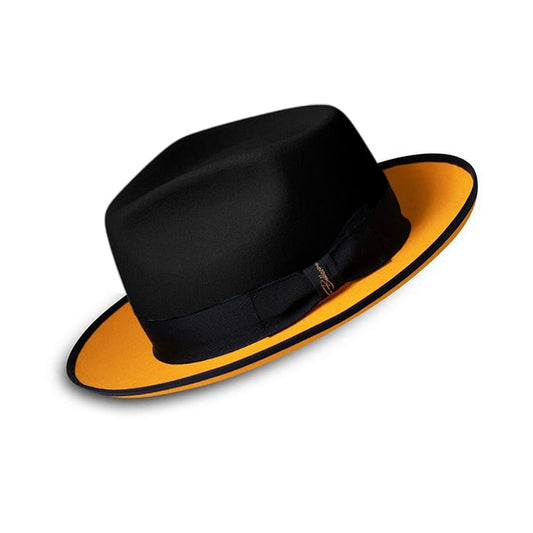 Limited - The Fox Fedora - Black Orange