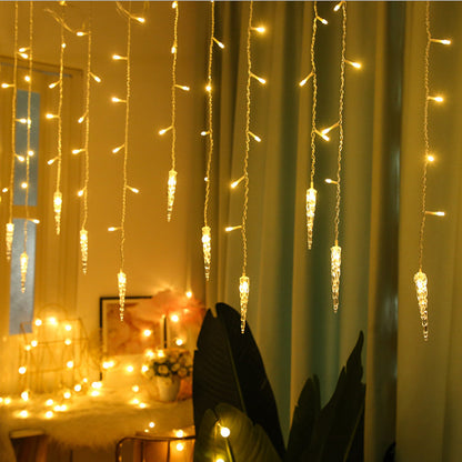 Christmas LED Curtain Icicle Lights