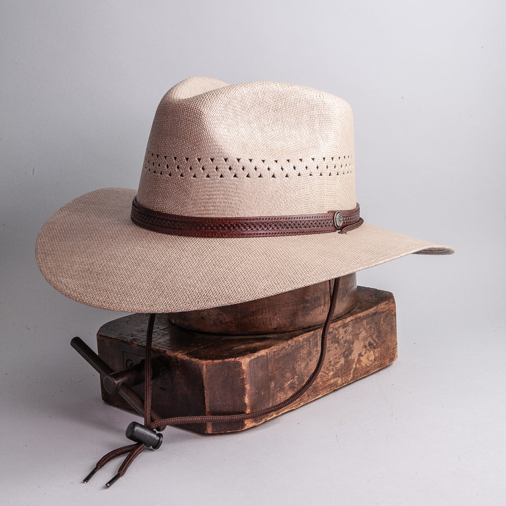 Barcelona - Mens Wide Brim Straw Sun Hat