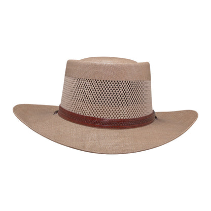 Madrid - Mens Straw Gambler Hat